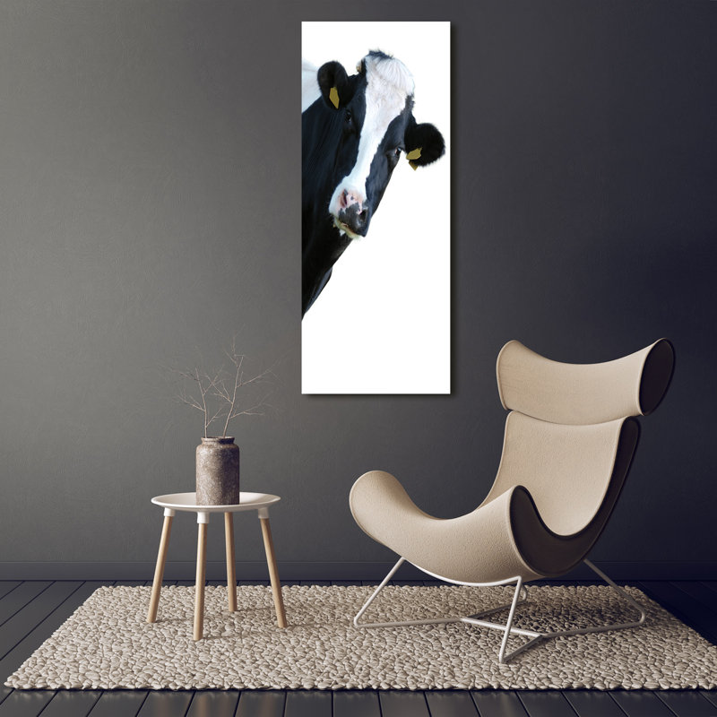 A Bred Cow - Wrapped Canvas Print