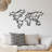 Traditional Geography Wall Decor on Metal-864407945
