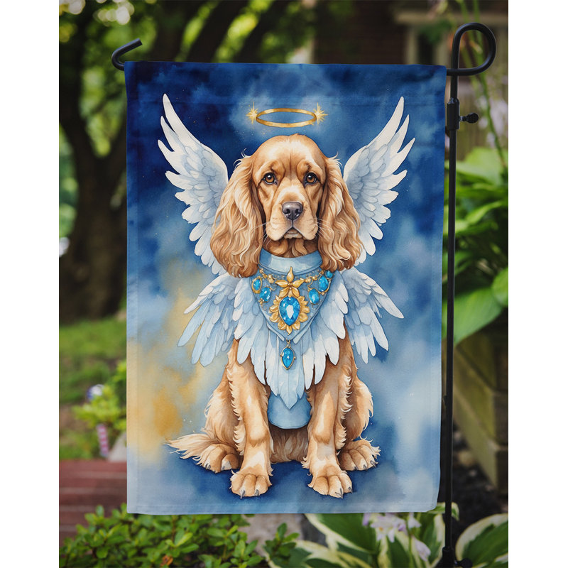Cocker Spaniel My Angel Garden - drapeau