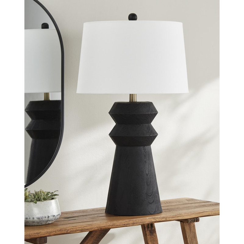 Lampe de table Korve, Noir
