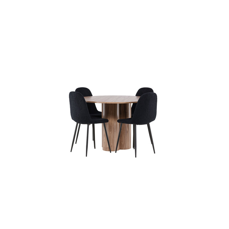 Boriana 4 - Person Dining Set