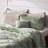 4pcs Velvet Duvet For King/ King - Featuring Button Closure And Machine Washable