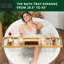 Mackenze Bamboo Bath Caddy