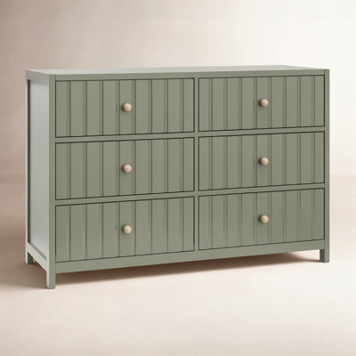 Teddi 6 Drawer Double Dresser