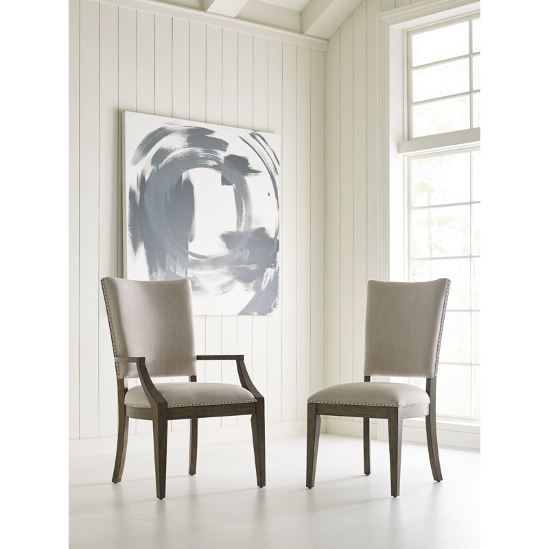 Fauteuil Baldrige en brun / beige