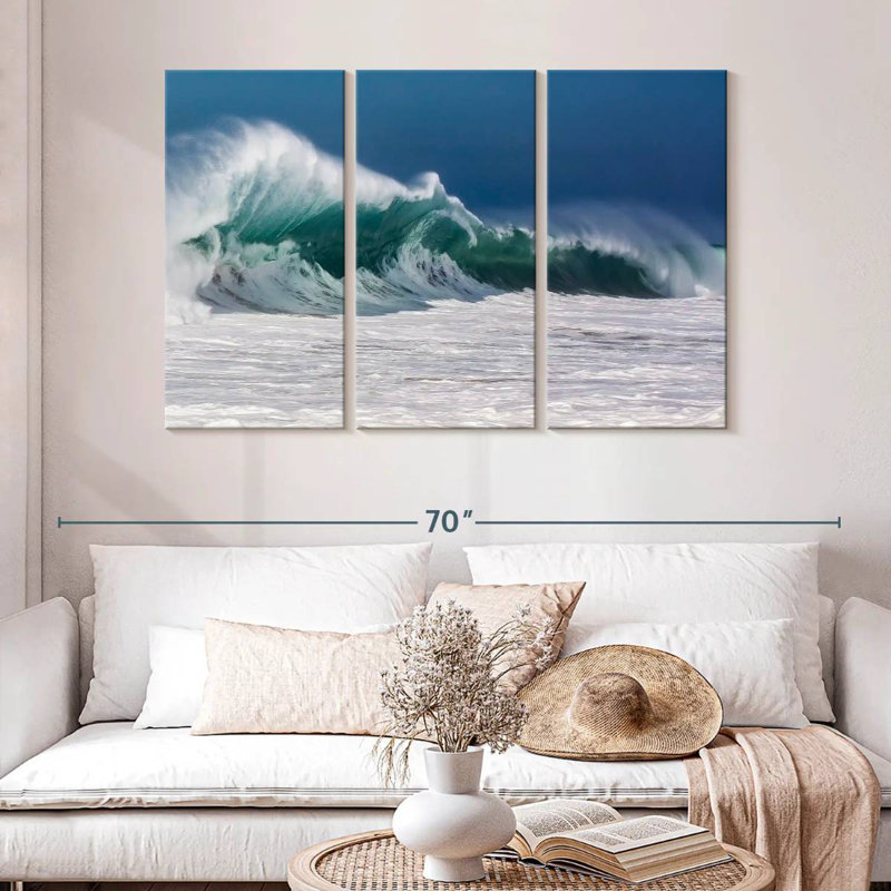Gillard Surging Ocean Wave, 32" H x 50" W