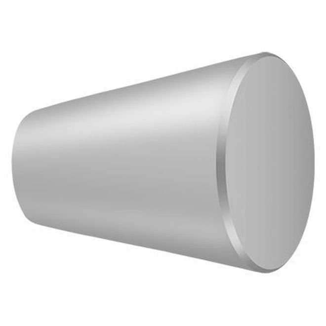 Satin Stainless Steel Modern Cone Cabinet Knob
