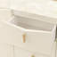 Commode avec miroir Fantosini - perle crémeuse