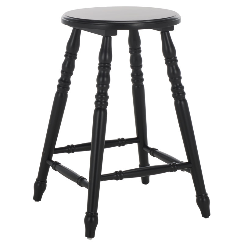 Tabouret de bar 29 po Sidiko, Tabouret de bar (siège d'une hauteur de 29 po), Noir mat