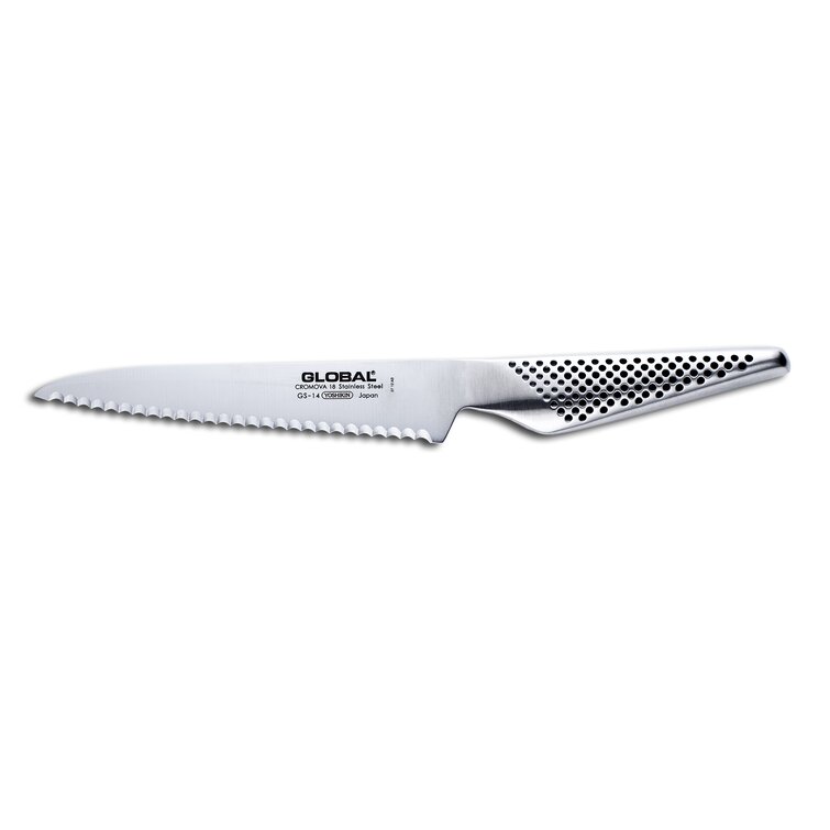 Global Knives Classic 6" Serrated Utility knife