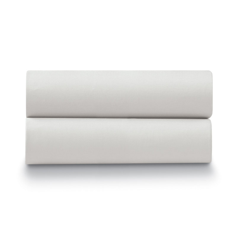 HOTEL Collection 500 Thread Count Cotton Sateen Pillow Case Set, Stone, Standard/Queen