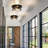 Cinar Glass Flush Mount