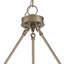 Lustre en roue de chariot 20 lumières Daromir-702525709