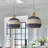 1 - Light Rattan Dome Pendant-111335046