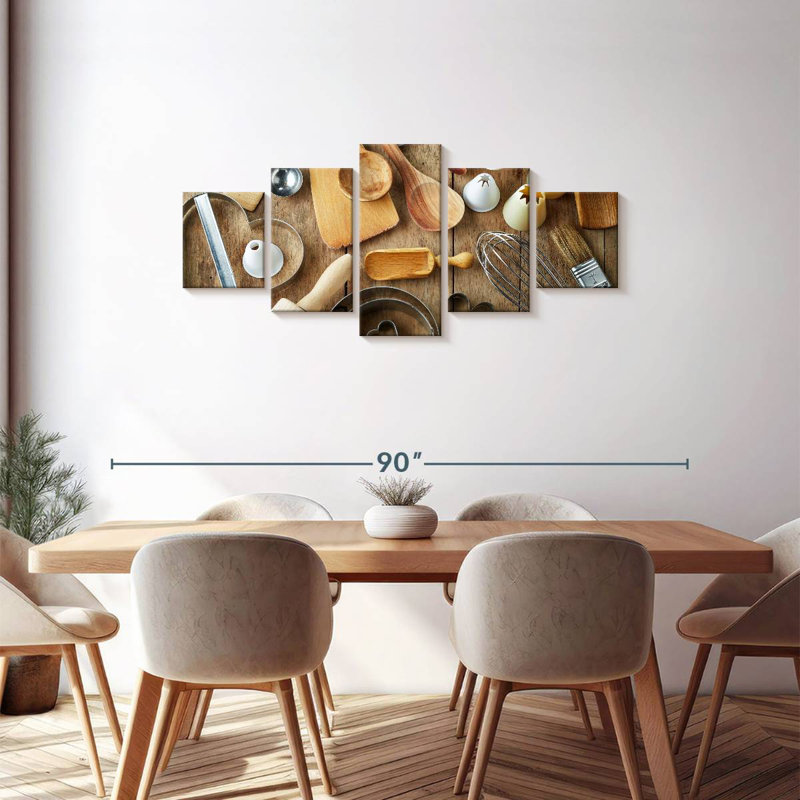 Baking, 30" H x 68" W