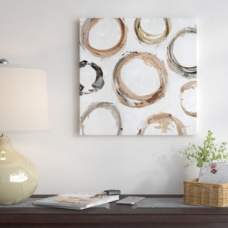 « abstract balance xi », reproduction d’art sur toile tendue, H 12 po x l 12 po x P 0,75 po