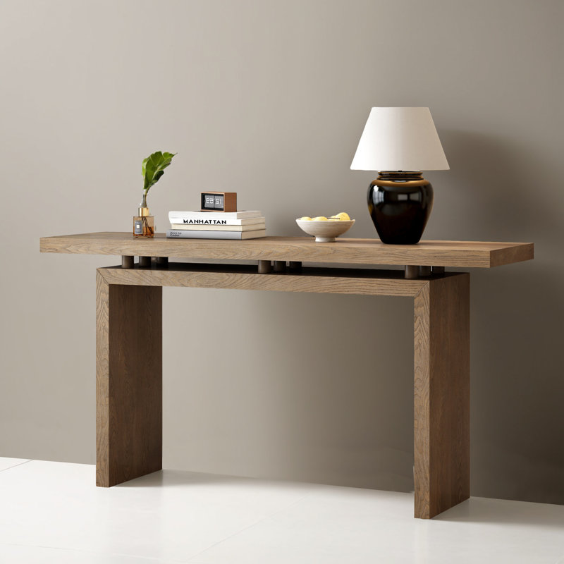 Table d'appoint 59 po pour vestibule, Naturel