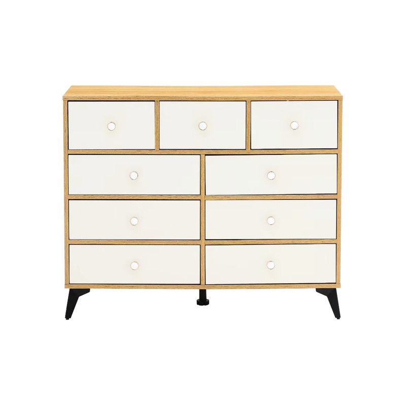 9 armoires pour espaces soignés - Matériau, chambre à coucher noire et blanche élégante, salon, cuisine, couloir, commode polyvalente, look élégant, rehausse