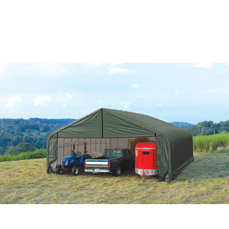 28 pi. X P 28 pi D Garage, Vert
