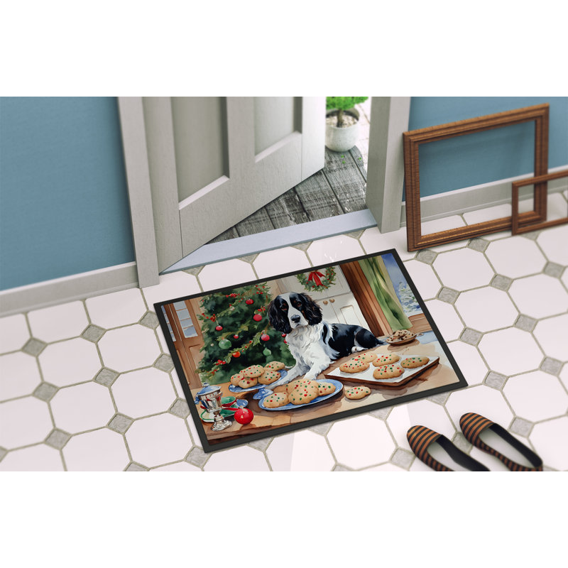 Paillasson English Springer Spaniel Junya DAC3789, L 18 po x L 27 po