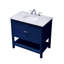 Ensemble de meuble-lavabo simple 36 po Newsoms-2131943131