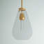 Luminaire suspendu en forme de goutte à 1 lumière Alcibiades-1897756225