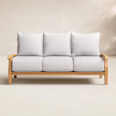 Summerton 78" Teak Patio Sofa