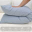 Housse de coussin Moomee 100% coton délavé doux et respirant-117494486