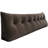 Sit-up Back Comfort Velvet Headboard Wedge Reading Pillow Triangular Backrest Back Support Compression-56420207-56420206