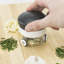 Tovolo Twist & Chop Mini Garlic Mincer, Twistable Garlic & Herb Chopper, Twist To Chop Garlic, Manual Mini Food Processor, BPA-Free & Dishwasher-Safe Kitchen Gadget
