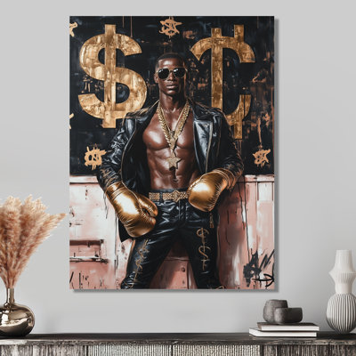 «Boss Fighter», impression d'art mural «American Man»