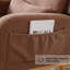 Rocking Chair with Supportive Lumbar Pillow-990848811