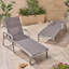 Chaise longue confortable