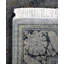 Tapis de couloir gris unique en laine 2 pi 6 po x 6 pi Huckstep