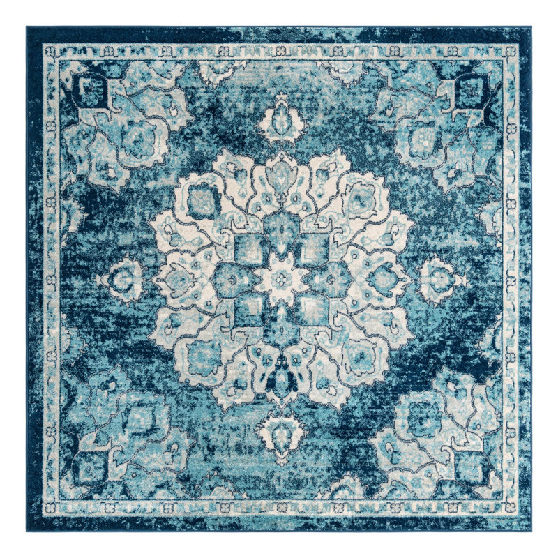 Beecham Oriental Indoor Rug, Square 7'10"