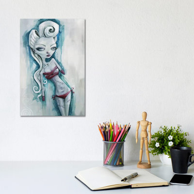 Elizabeth Lavenza 1 Piece Wrapped Canvas Painting
