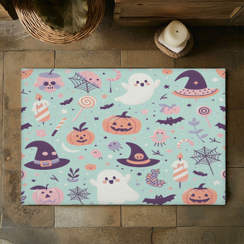 Tapis tressé clair nuit tombée, Rectangulaire 3 pi x 5 pi