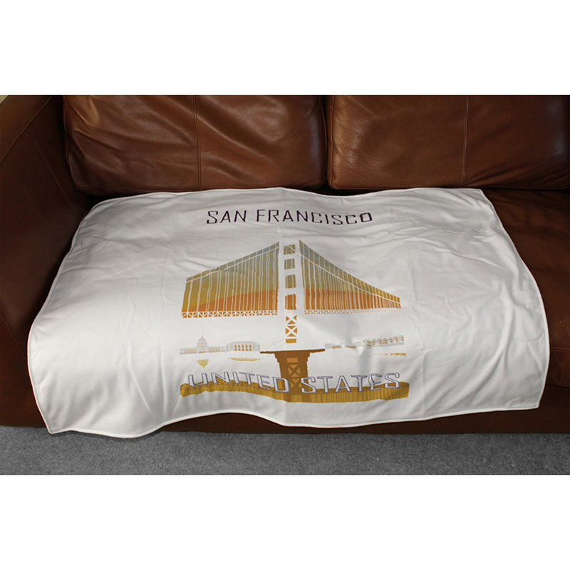 Couverture San Francisco, 65 po x 80 po
