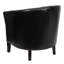 Chaise d'invité Catie Brown LeatherSoft - Mobilier de bureau personnel - Chaise d'appoint-24678167