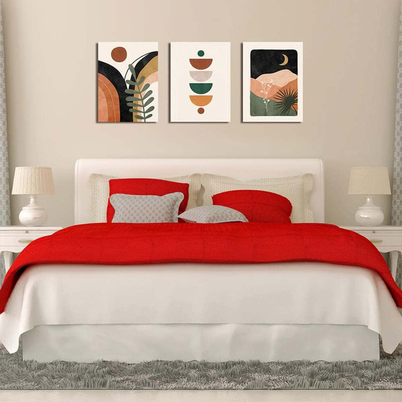 3 Piece Wrapped Canvas Wall Art