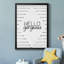 «Hello Gorgeous», art textuel sur toile-335871219-335871228