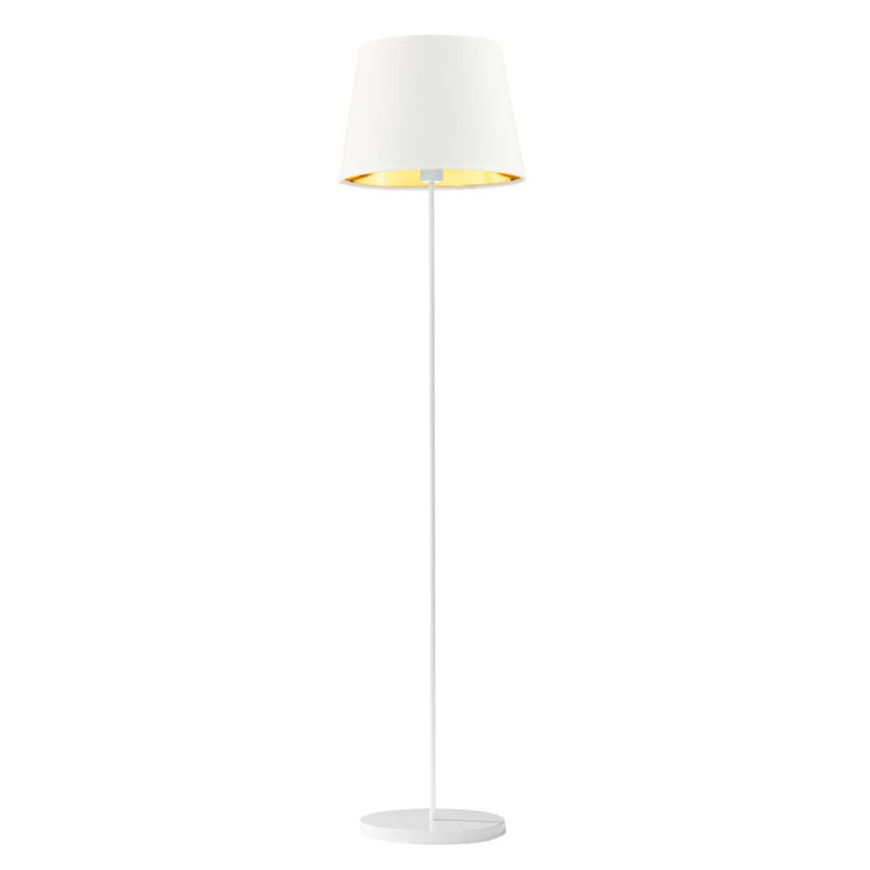 Artimus 162.5cm Traditional Floor Lamp, White, White