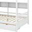 Wooden  House Bed With Drawers-1983416666-1983416669