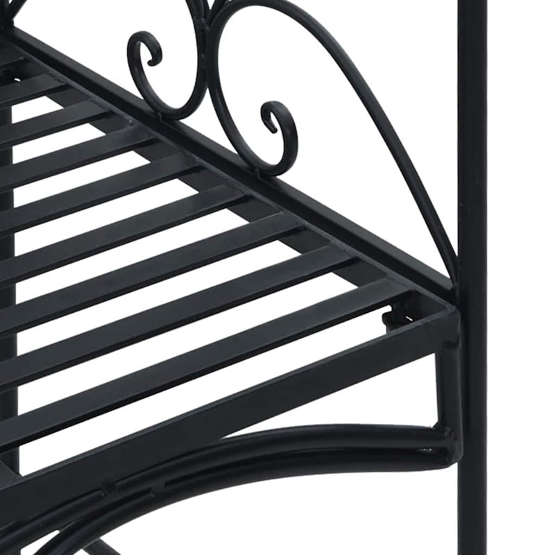 Garden Bench, Black