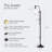 Austin 69 in. Modern Height Adjustable LED Industrial Floor Lamp, Bulb Included