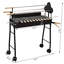 Barbecue au charbon portatif 30 po 2 en 1 Outsunny