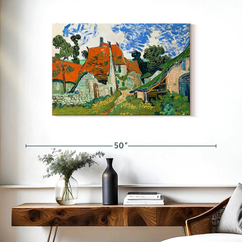 Alvord Street à Auvers-Sur-Oise, H 24 po x l 36 po