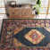 Christa Southwestern Blue/Fuchsia Area Rug