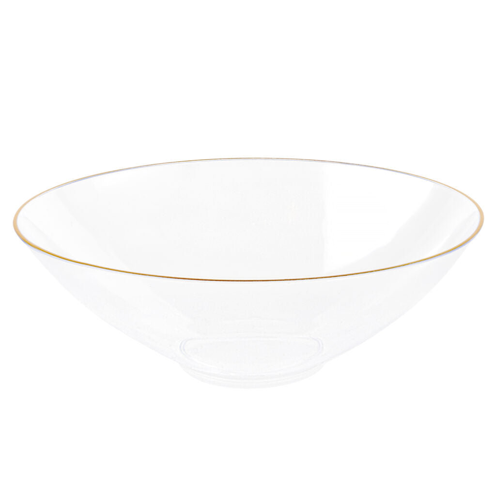 Exquisite 50 Ct. 12 oz Clear Plastic Bowls Disposable - Bulk