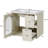 24" Wall Mounted Single Bathroom Vanity with Ceramic Top-1256743556